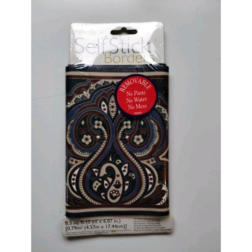 Sunworthy Self Stick Borders - 5 yds